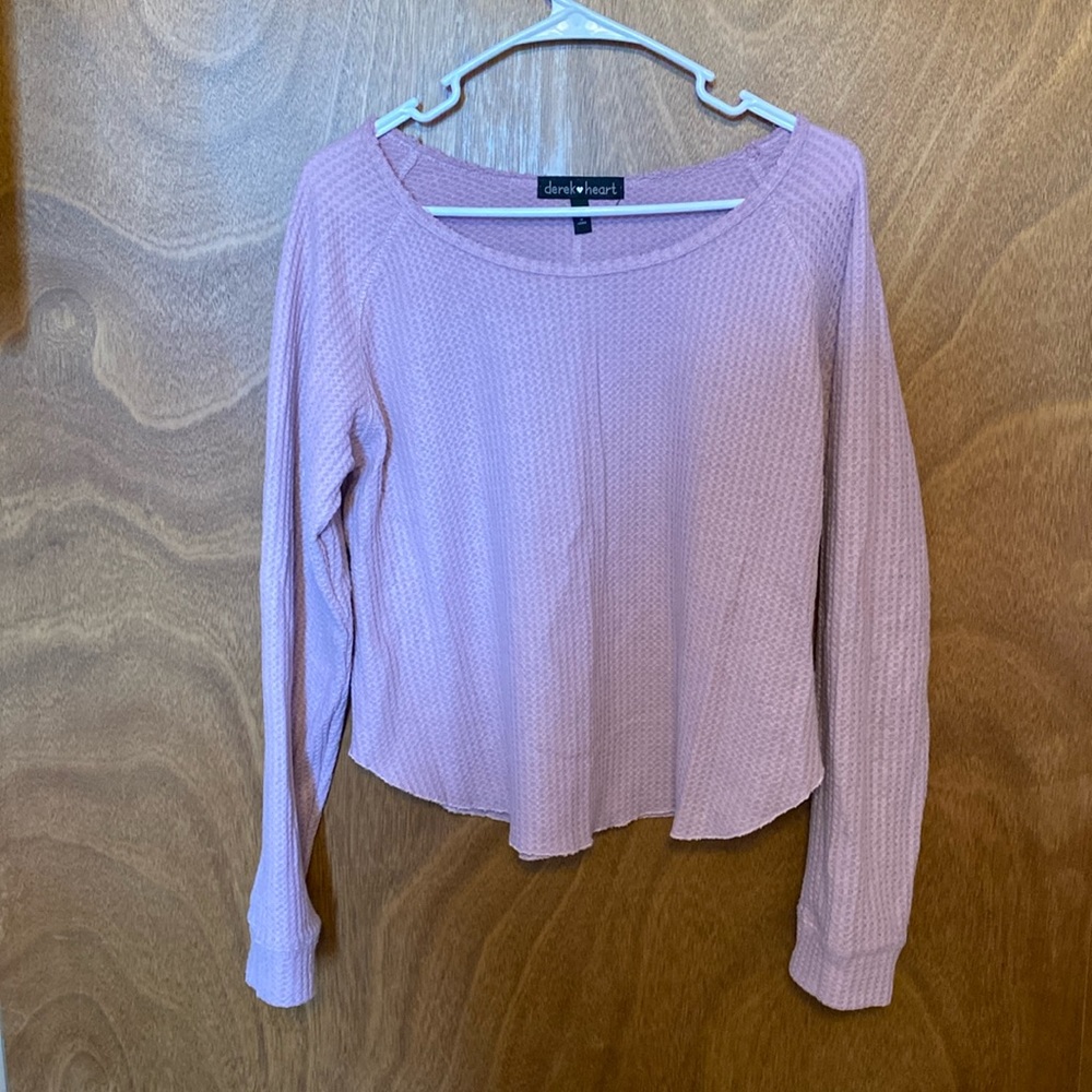 Derek heart long sleeve xl top